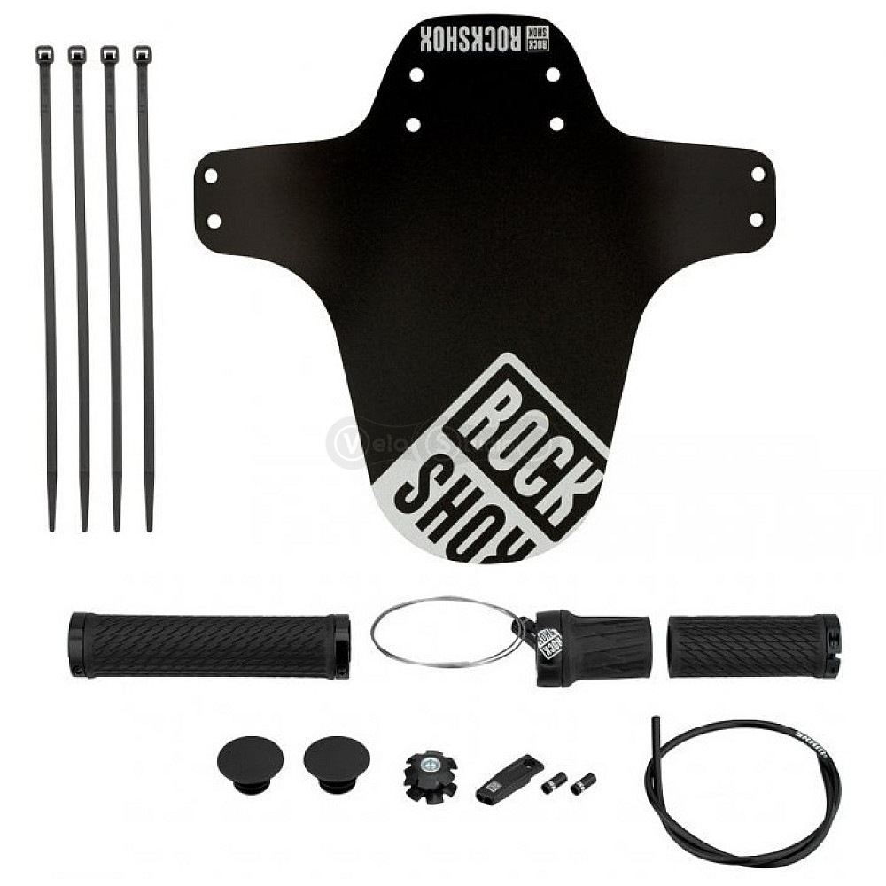 Вилка RockShox SID SL Ultimate Race Day 29 дюймов Boost 100 мм ход чёрная + выносная блокировка TwistLoc
