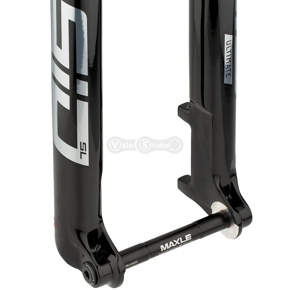 Вилка RockShox SID SL Ultimate Race Day 29 дюймов Boost 100 мм ход чёрная + выносная блокировка TwistLoc