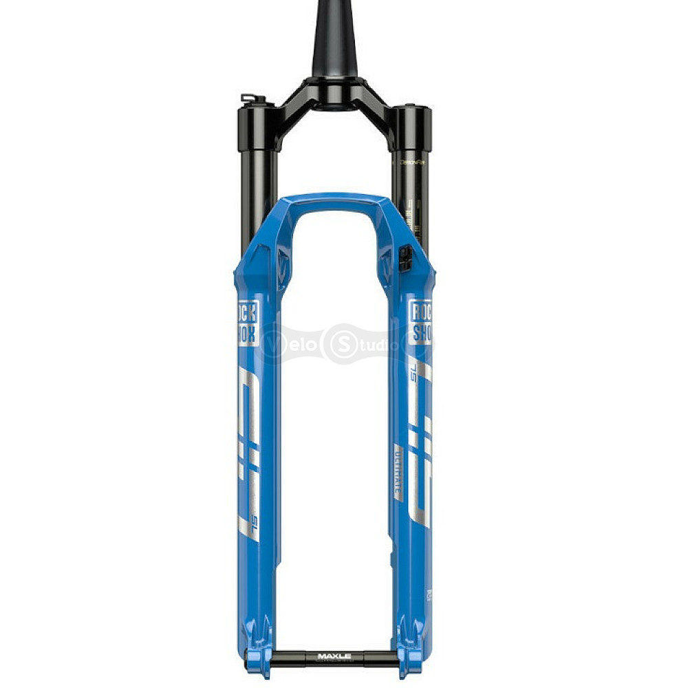 Вилка RockShox SID SL Ultimate Race Day 29 дюймов Boost 100 мм ход синяя + выносная блокировка TwistLoc