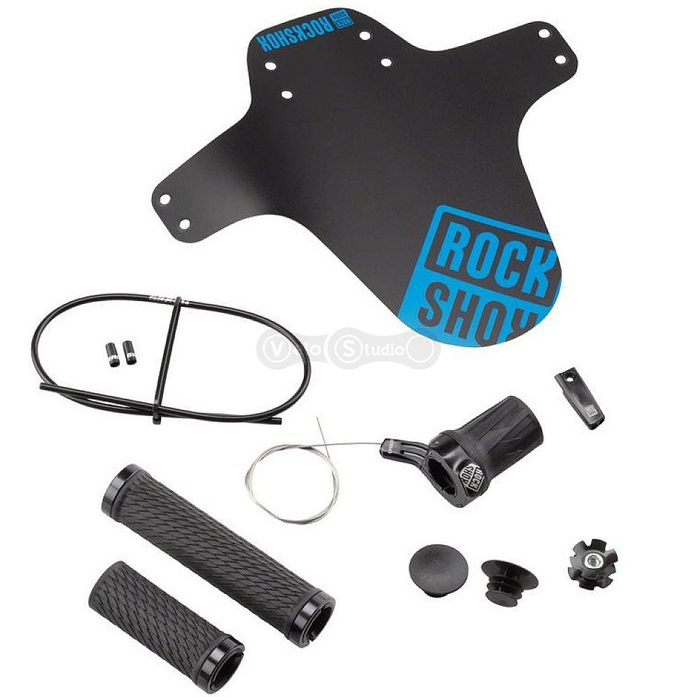 Вилка RockShox SID SL Ultimate Race Day 29 дюймов Boost 100 мм ход синяя + выносная блокировка TwistLoc