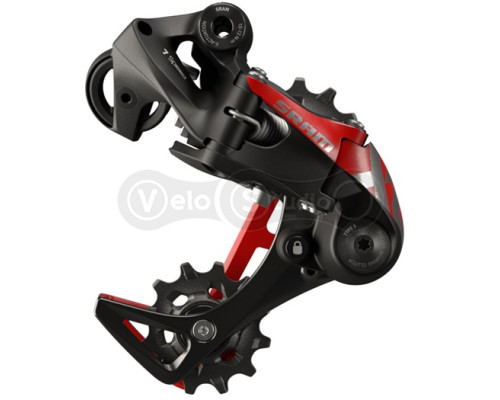 Задній перемикач SRAM X01 DH Red 7 швидкостей Medium Cage