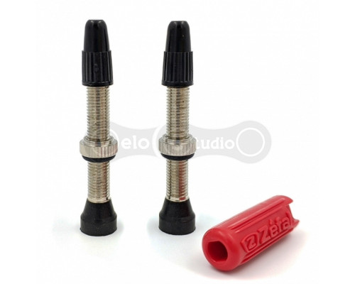 Безкамерний ніпель Zefal Tubeless Valves 45 мм 2 штуки з ключем