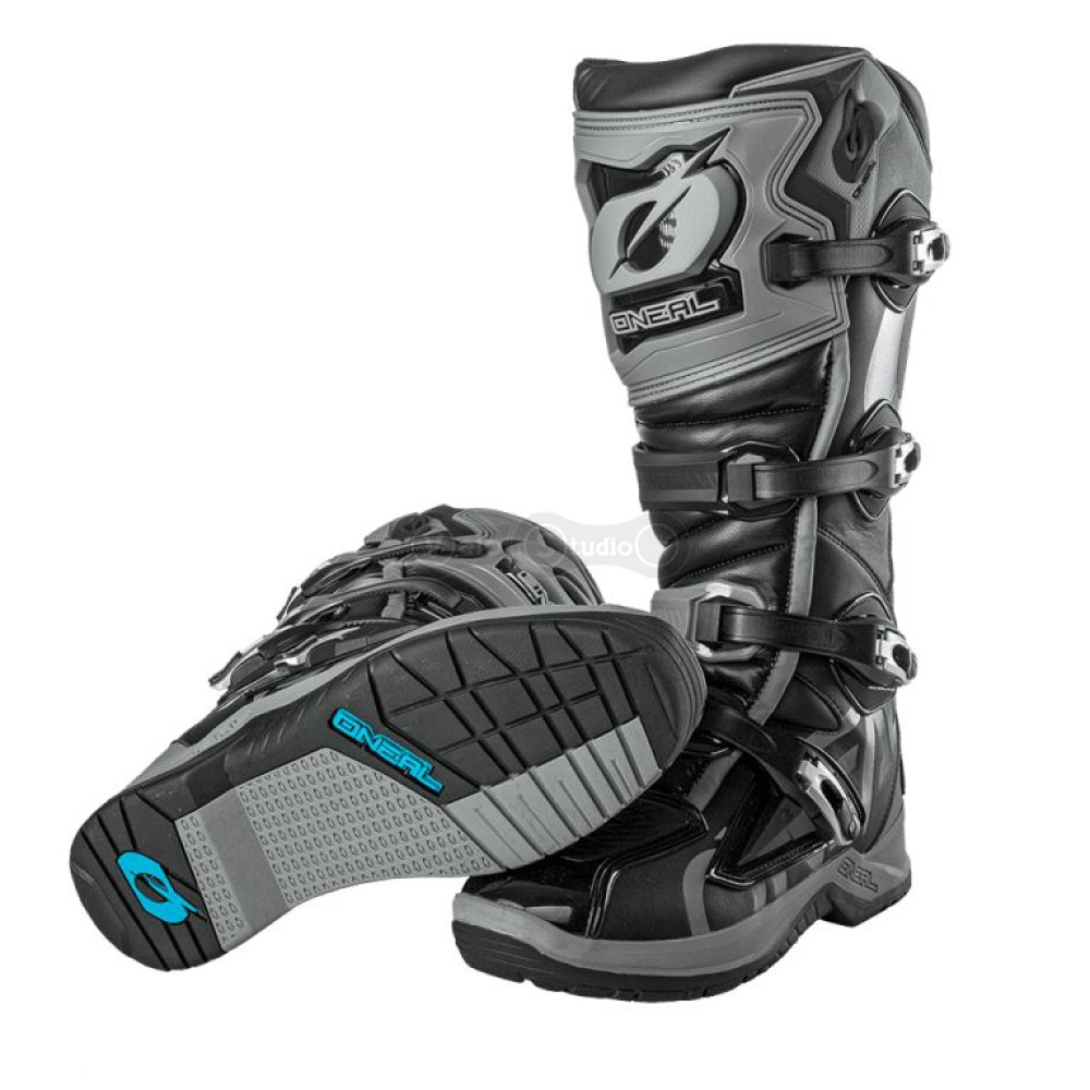 Мотоботы O`NEAL RMX Boot Black Gray EU 43
