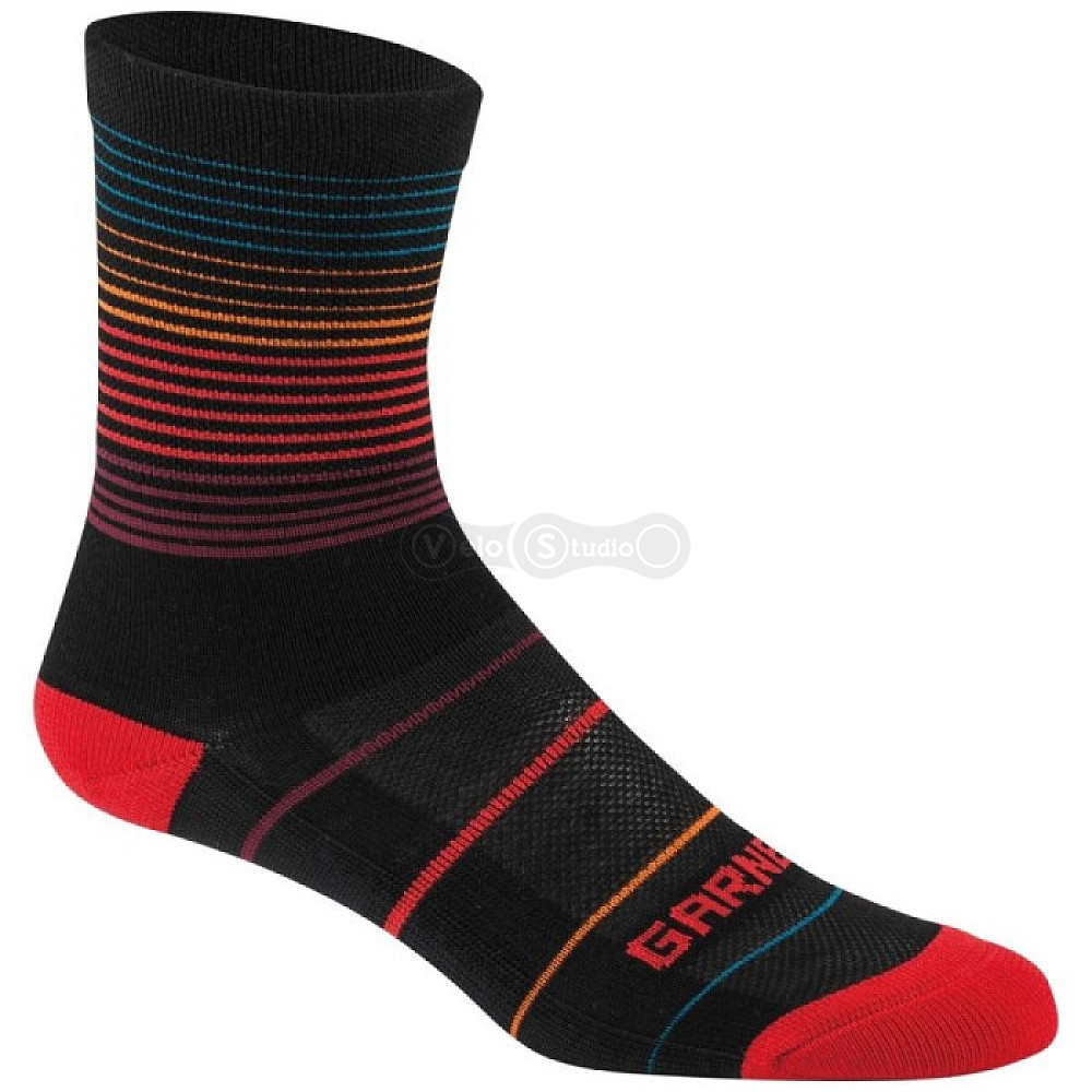 Носки Garneau Merino 60 черный-разноцветный S/M