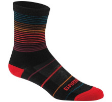 Шкарпетки Garneau Merino 60 чорний-різнокольоровий S/M