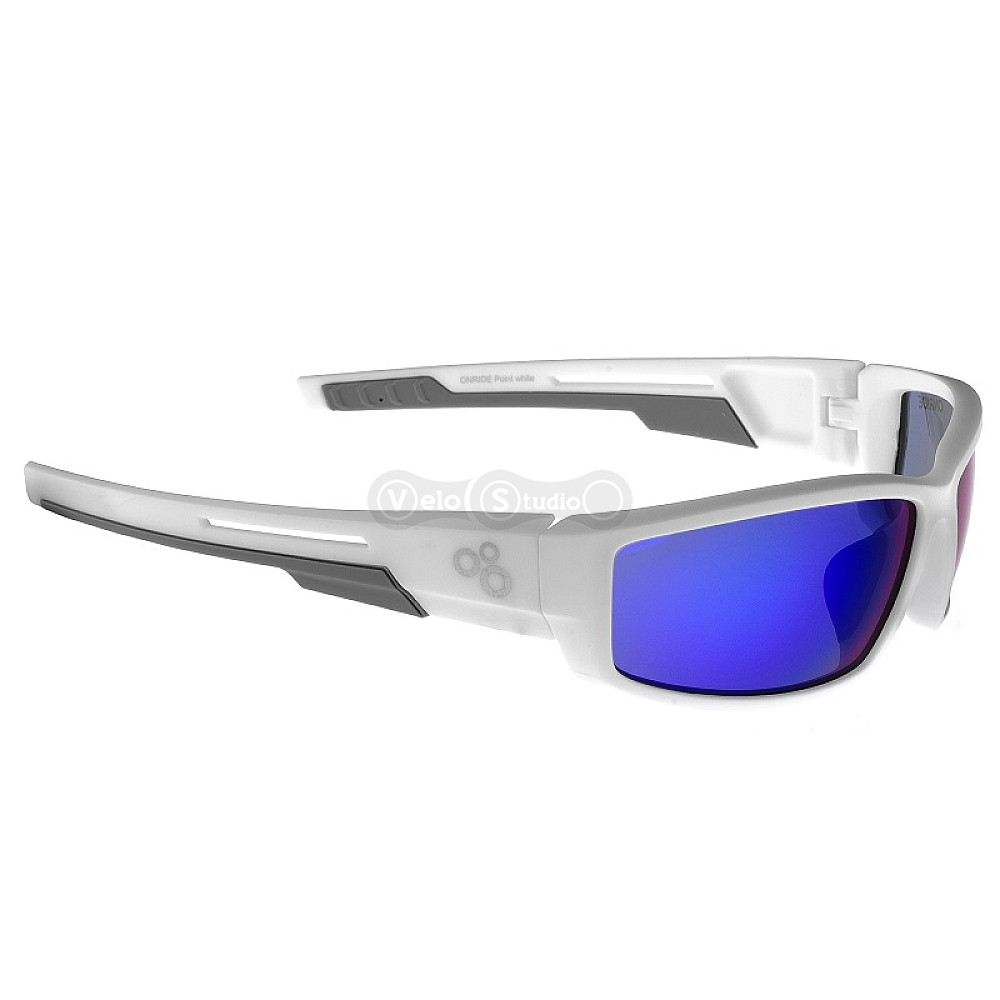 Окуляри Onride Point білі матові UV400 лінзи Revo Blue (17%)