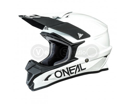 Шлем ONeal 1SRS Helmet Solid White L (59/60 см)