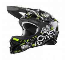 Шлем ONeal 3SRS Helmet Attack 2.0 Black/Neon L (59/60 см)