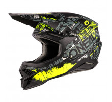 Шолом ONeal 3SRS Helmet Ride Black/Neon M (57/58 см)