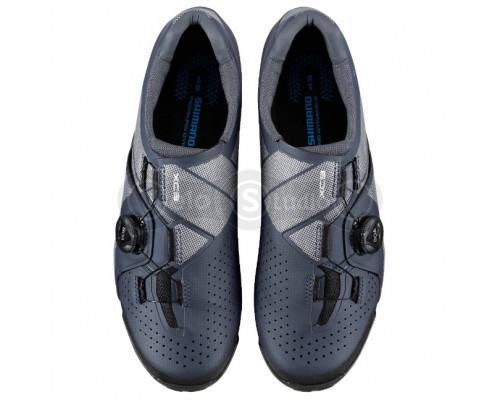 Вело обувь Shimano XC300MN (контактные педали) синяя EU 42
