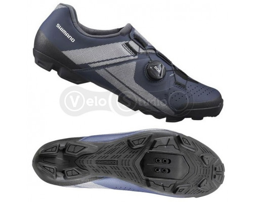 Вело обувь Shimano XC300MN (контактные педали) синяя EU 42