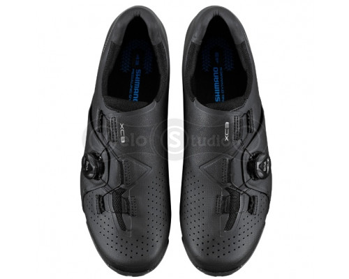 Вело обувь Shimano XC300ML (контактные педали) чёрная EU 47