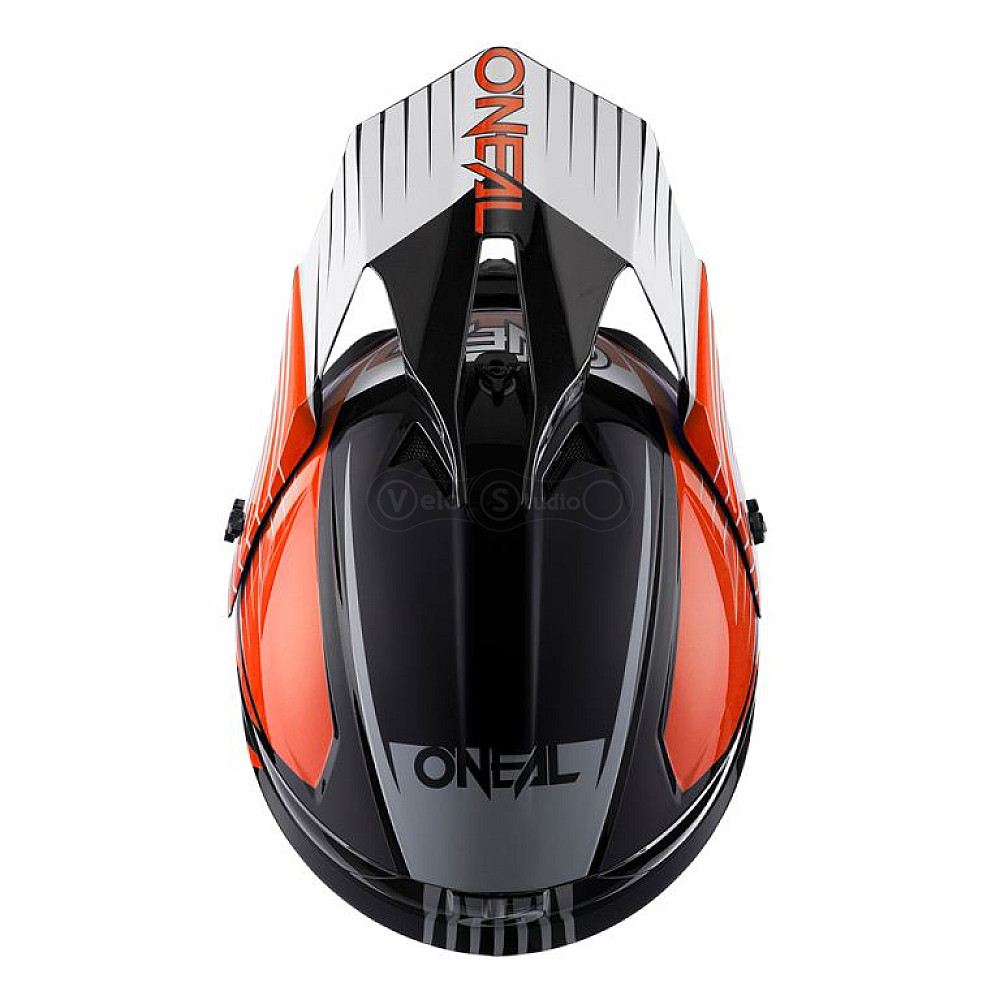 Шолом ONeal 1SRS Helmet Stream Black/Orange L (59/60 см)
