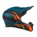 Вело шлем ONeal Fury Fullface Stage Petrol/Orange M (57/58 см)