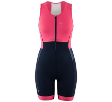 Велокостюм Garneau Sprint Tri Suit женский розовый-синий S