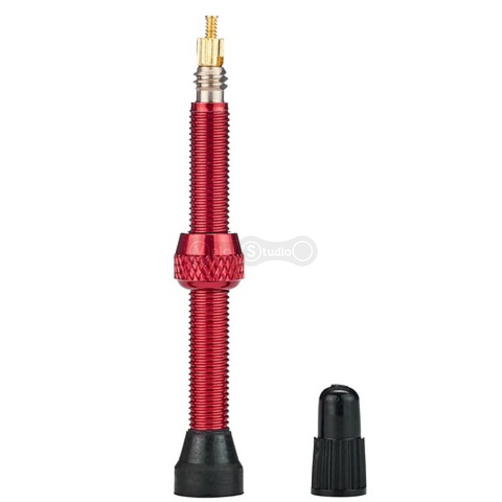 Бескамерный ниппель Stans Notubes Presta 55 мм Red