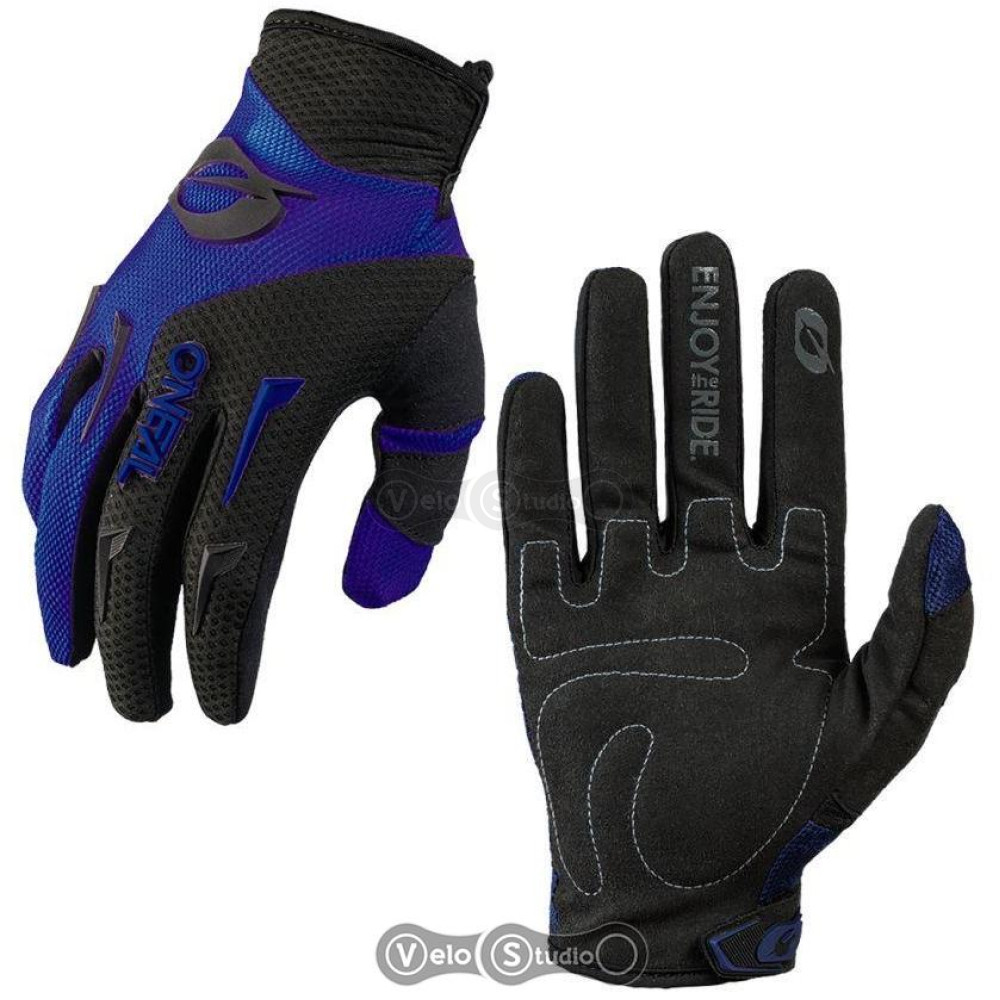 Вело рукавички O`Neal Element Glove Blue Black розмір S