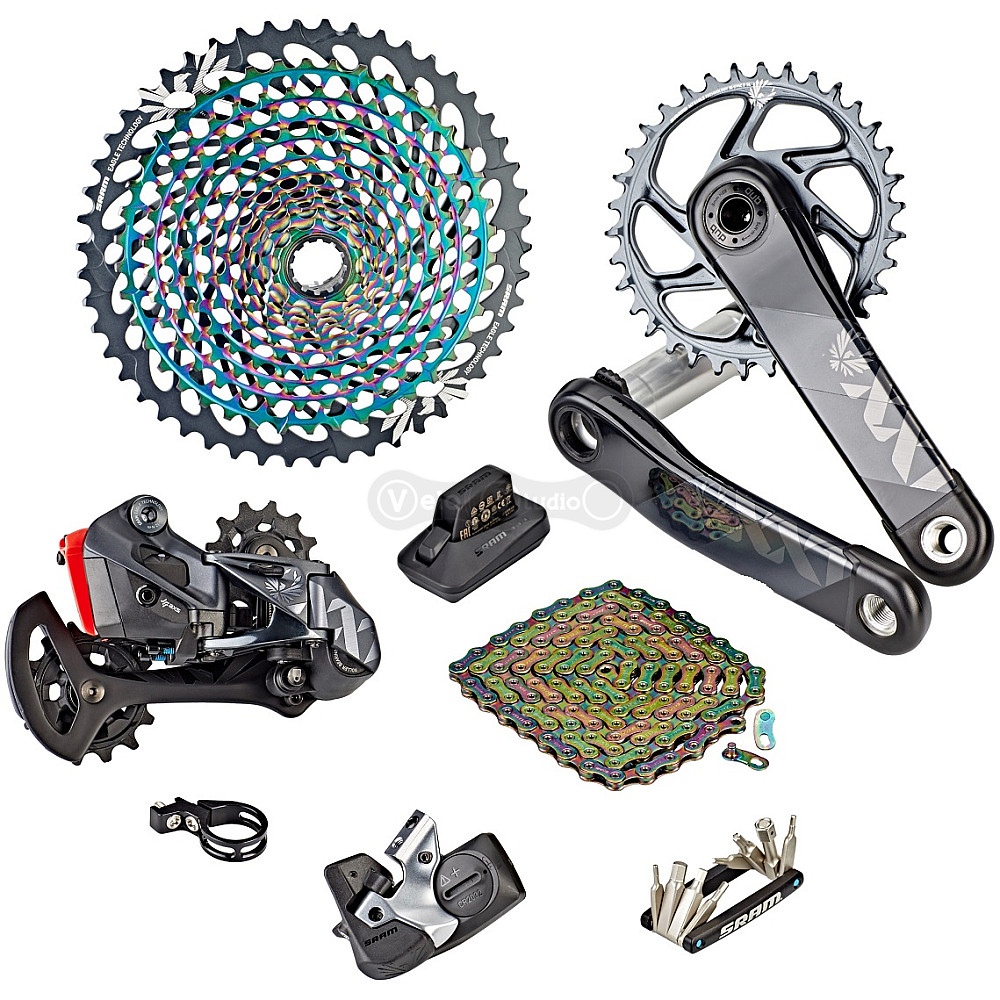 Групсет Sram XX1 Eagle AXS DUB Boost 175mm 34T 1x12 скоростей