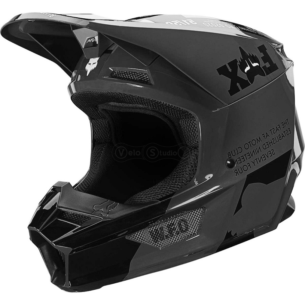 Мотошлем FOX V1 Mips Illmatik Helmet Black XXL (61-65 см)