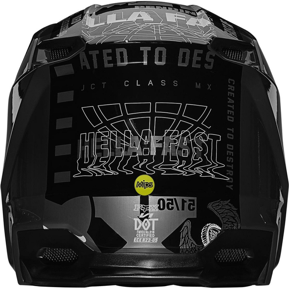 Мотошлем FOX V1 Mips Illmatik Helmet Black XXL (61-65 см)