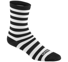 Шкарпетки Garneau Conti Long чорно-білі S/M