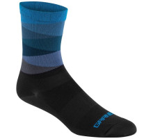 Шкарпетки Garneau Conti Long чорно-сині L/XL