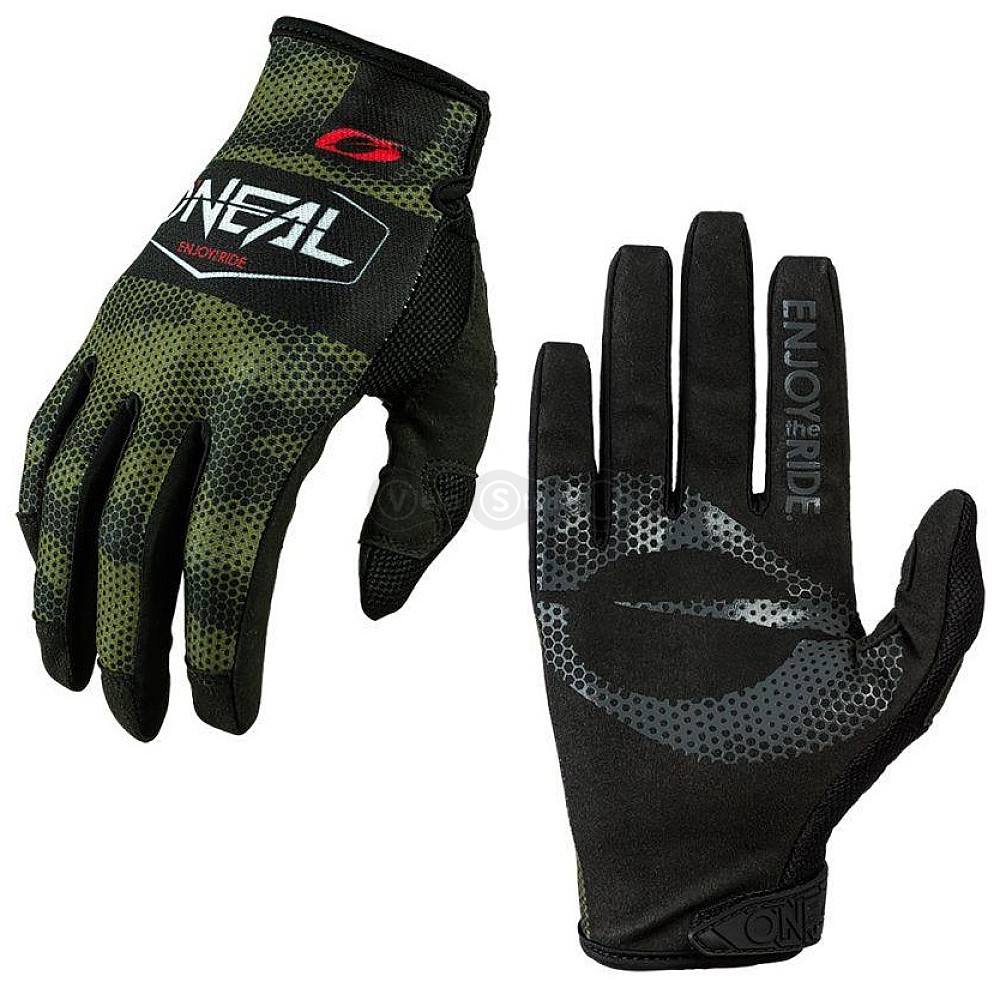 Вело перчатки O`Neal Mayhem Glove Black Green размер L