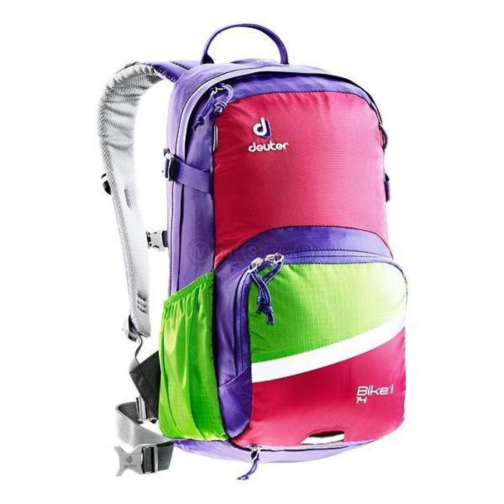 Рюкзак Deuter Bike I 14 фіолетовий-рожевий-зелений