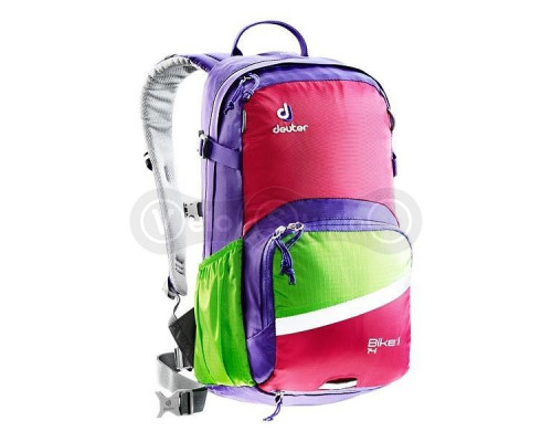 Рюкзак Deuter Bike I 14 фіолетовий-рожевий-зелений