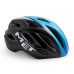 Шолом MET Idolo Black/Cyan/White panels XL