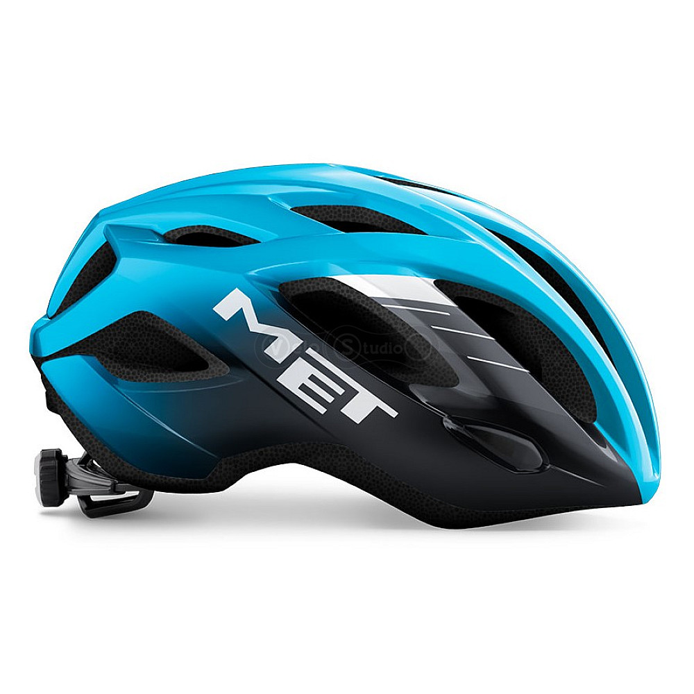 Шлем MET Idolo Cyan/Black Glossy XL