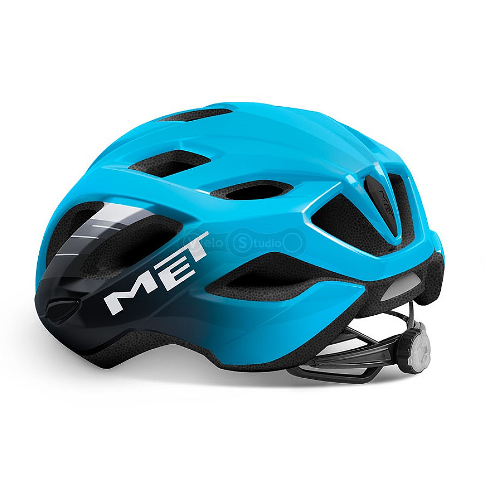 Шлем MET Idolo Cyan/Black Glossy XL