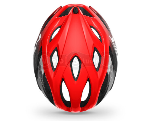 Шолом MET Idolo Red/Black Glossy XL