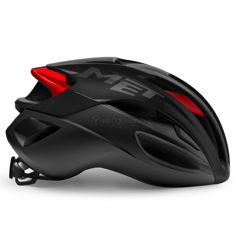 Шлем MET Rivale Black/Red Matt/Glosy L