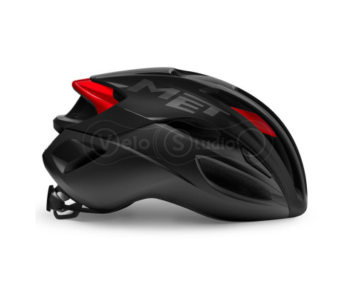 Шлем MET Rivale Black/Red Matt/Glosy L