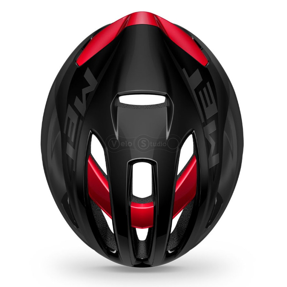Шлем MET Rivale Black/Red Matt/Glosy L
