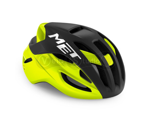 Шолом MET Rivale Mips Black Fluo Yellow / Matt Glossy M