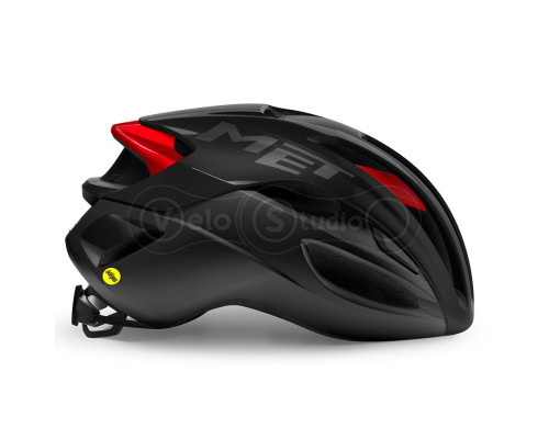 Шлем MET Rivale Mips Black Red / Matt Glossy L