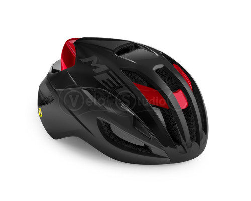 Шлем MET Rivale Mips Black Red / Matt Glossy L