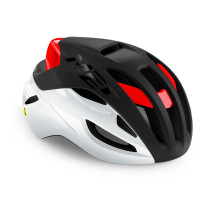 Шолом MET Rivale Mips Black White Red / Matt Glossy S