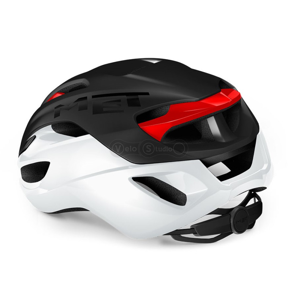Шлем MET Rivale Mips Black White Red / Matt Glossy S