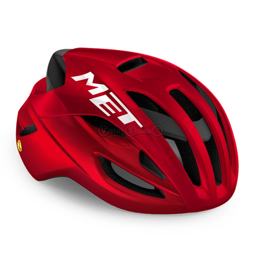 Шолом MET Rivale Mips Red Metallic Glossy S
