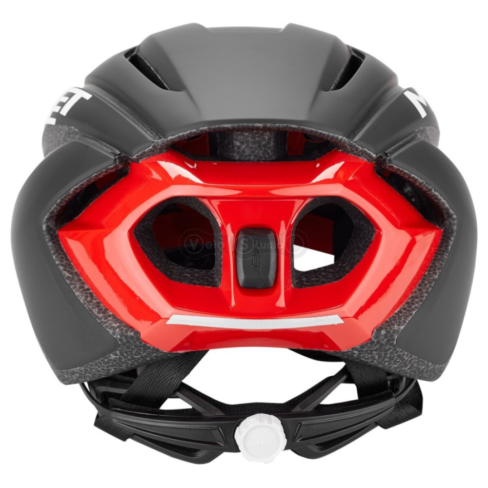 Шлем MET Strale Black Red Matt Glossy M