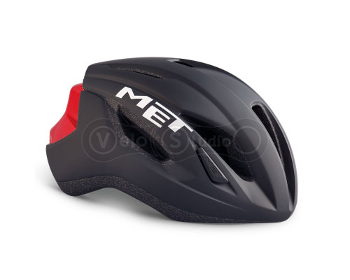 Шлем MET Strale Black Red Matt Glossy M