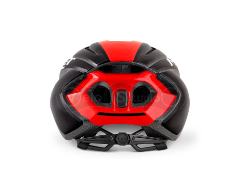 Шлем MET Strale Black Red Panel Glossy M