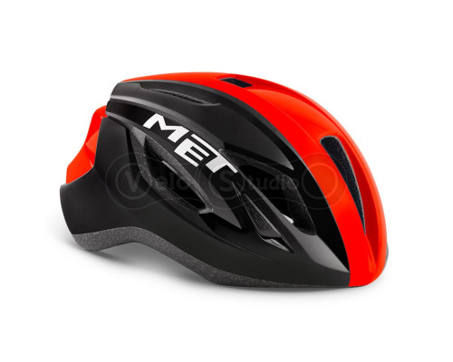 Шлем MET Strale Black Red Panel Glossy M