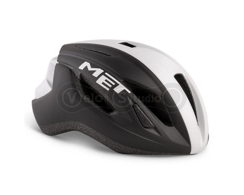 Шолом MET Strale Black White Panel Matt M