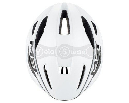 Шолом MET Strale White Black Matt Glossy L