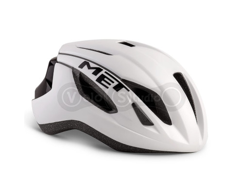 Шолом MET Strale White Black Matt Glossy L