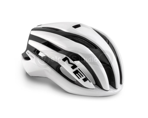 Шолом MET Trenta Mips White Black Matt Glossy L